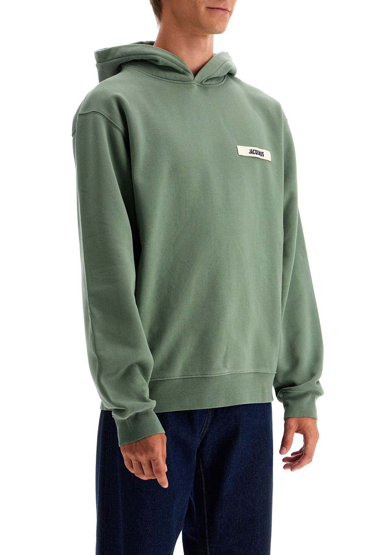 'le Hoodie Gros Grain' Hoodie  - Green