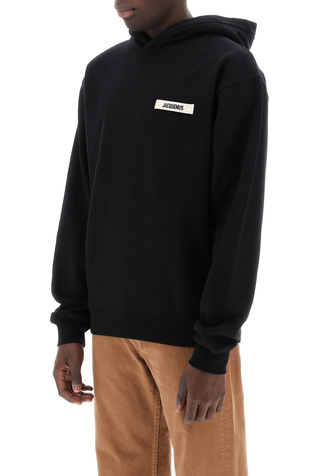 'le Hoodie Gros Grain' Hoodie  - Black