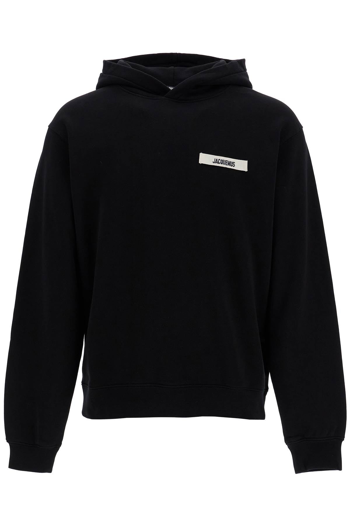 'le Hoodie Gros Grain' Hoodie  - Black