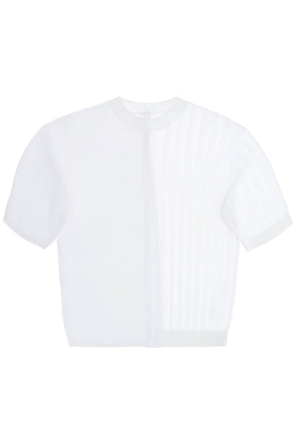 Knit Top The High Game Knit  - White