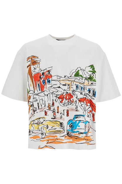 'le T-shirt Largo Mc'  - White