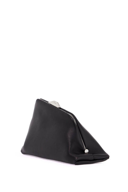 'day Off Nappa Clutch  - Black