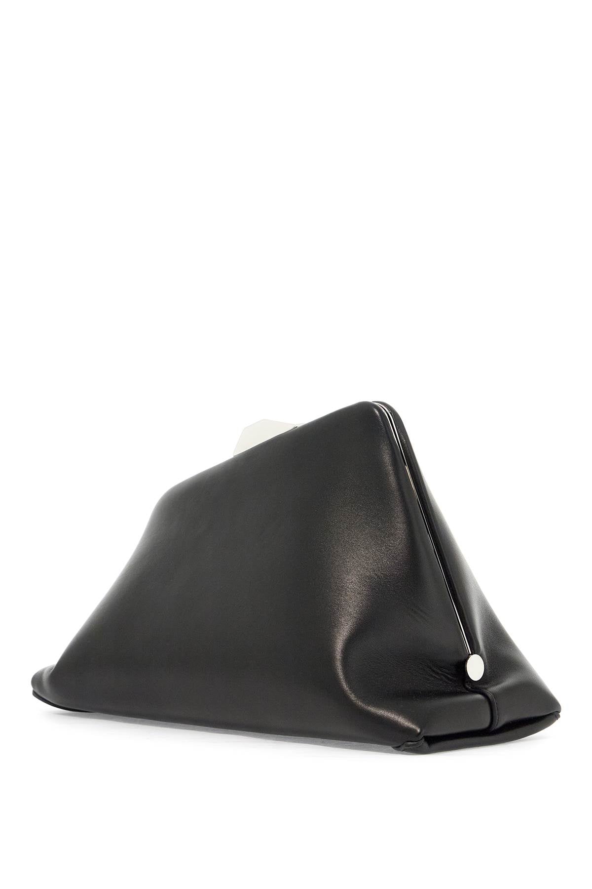 'day Off Nappa Clutch  - Black