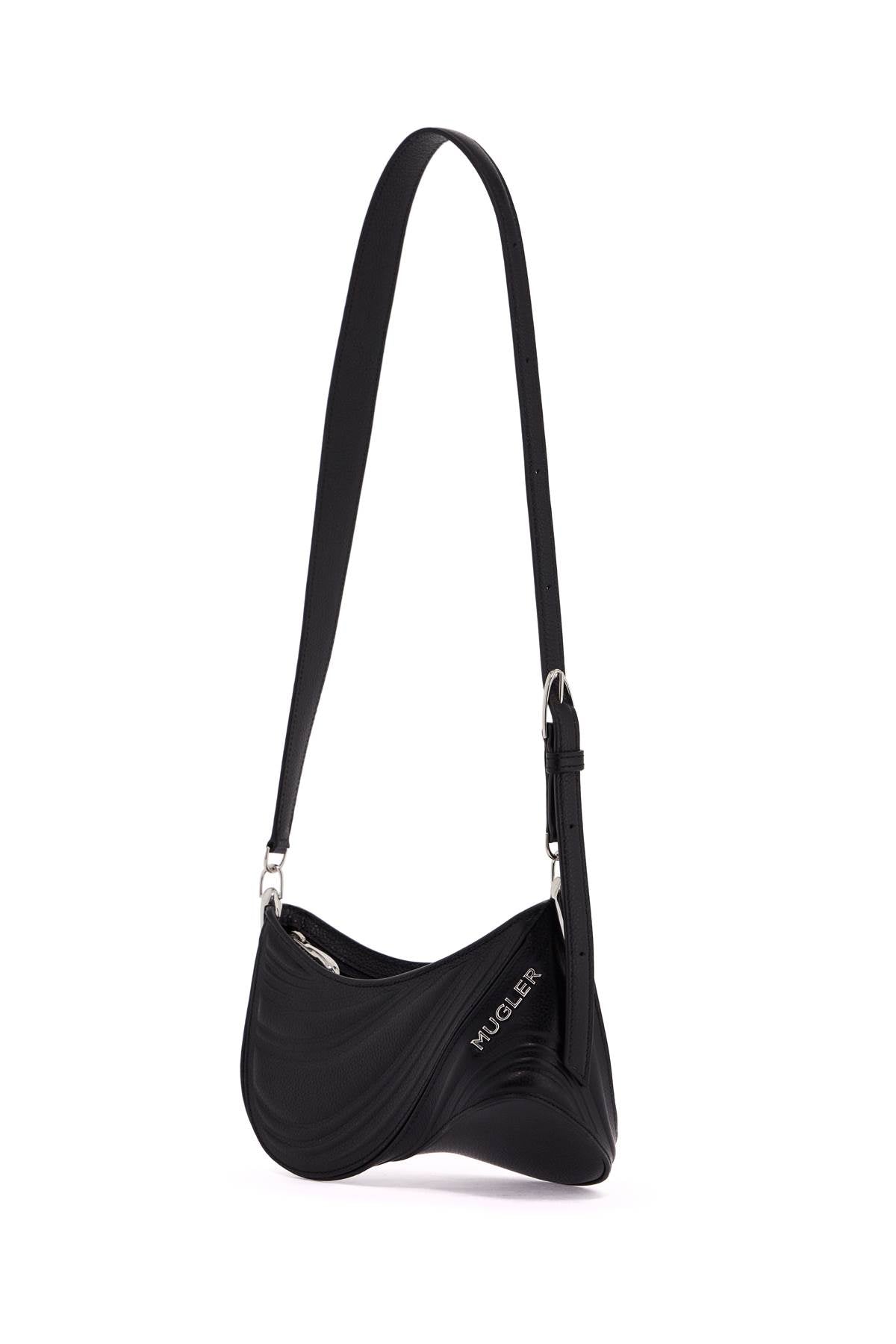 Small Spiral Curve 01 Bag  - Black