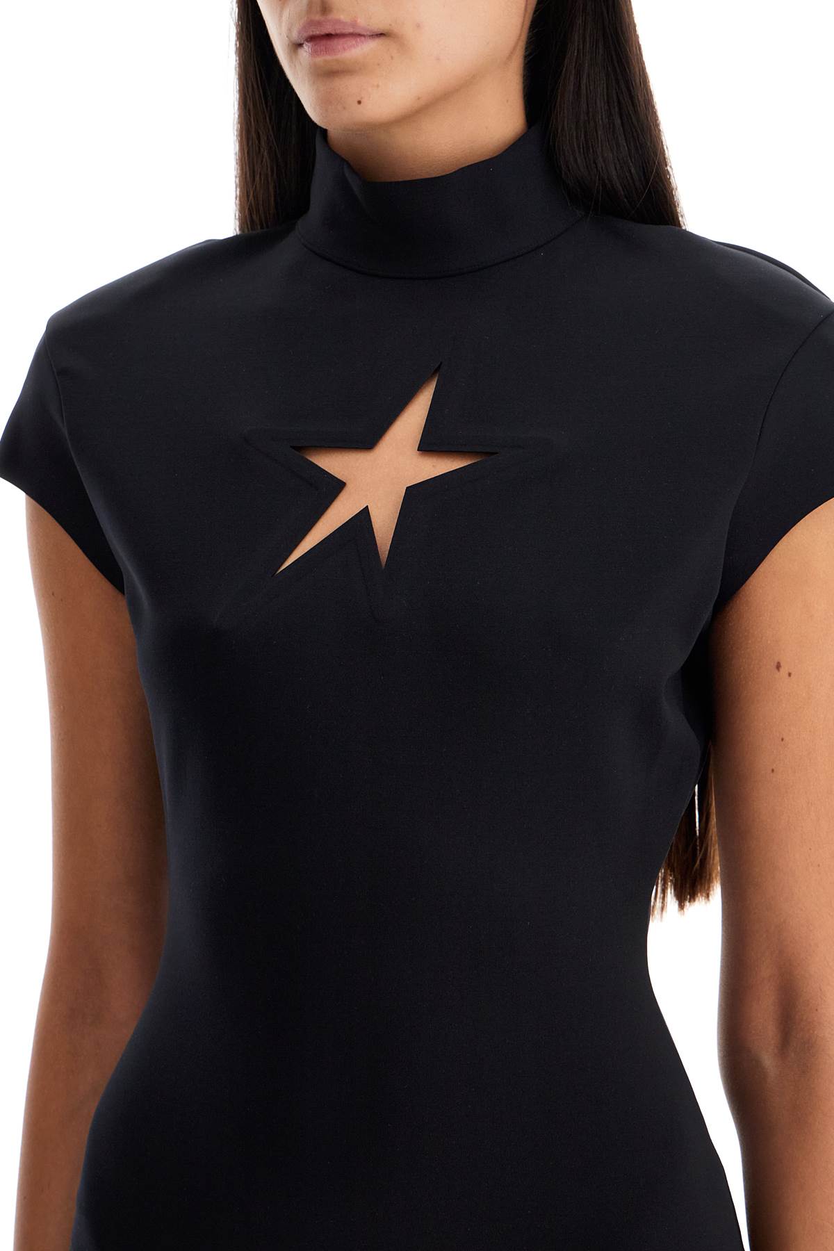 Star Mini Dress  - Black