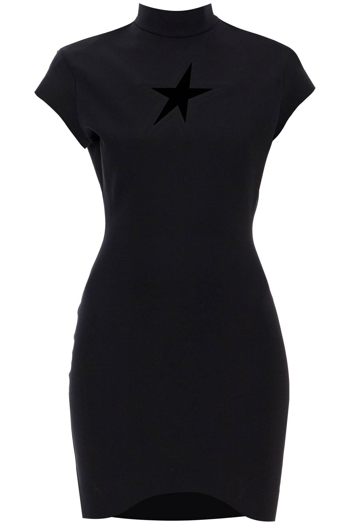 Star Mini Dress  - Black