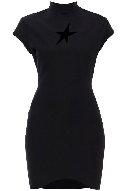 Star Mini Dress  - Black