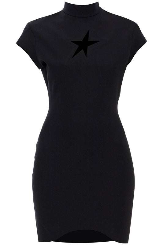 Star Mini Dress  - Black