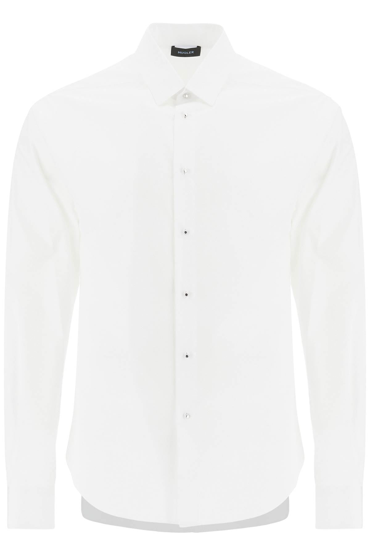 Poplin Shirt For Men  - White