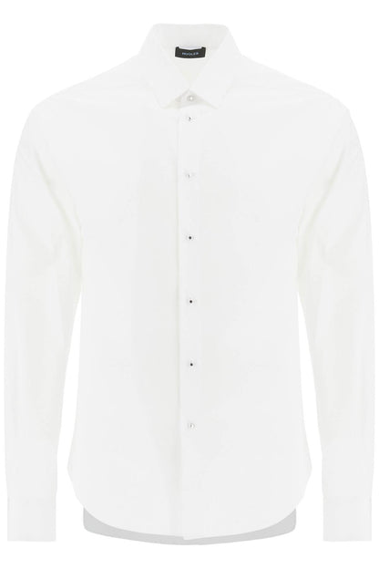 Poplin Shirt For Men  - White