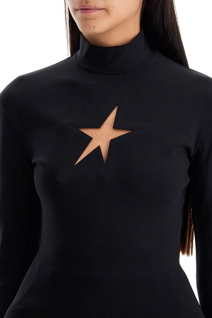 Long-sleeved Star Top For  - Black