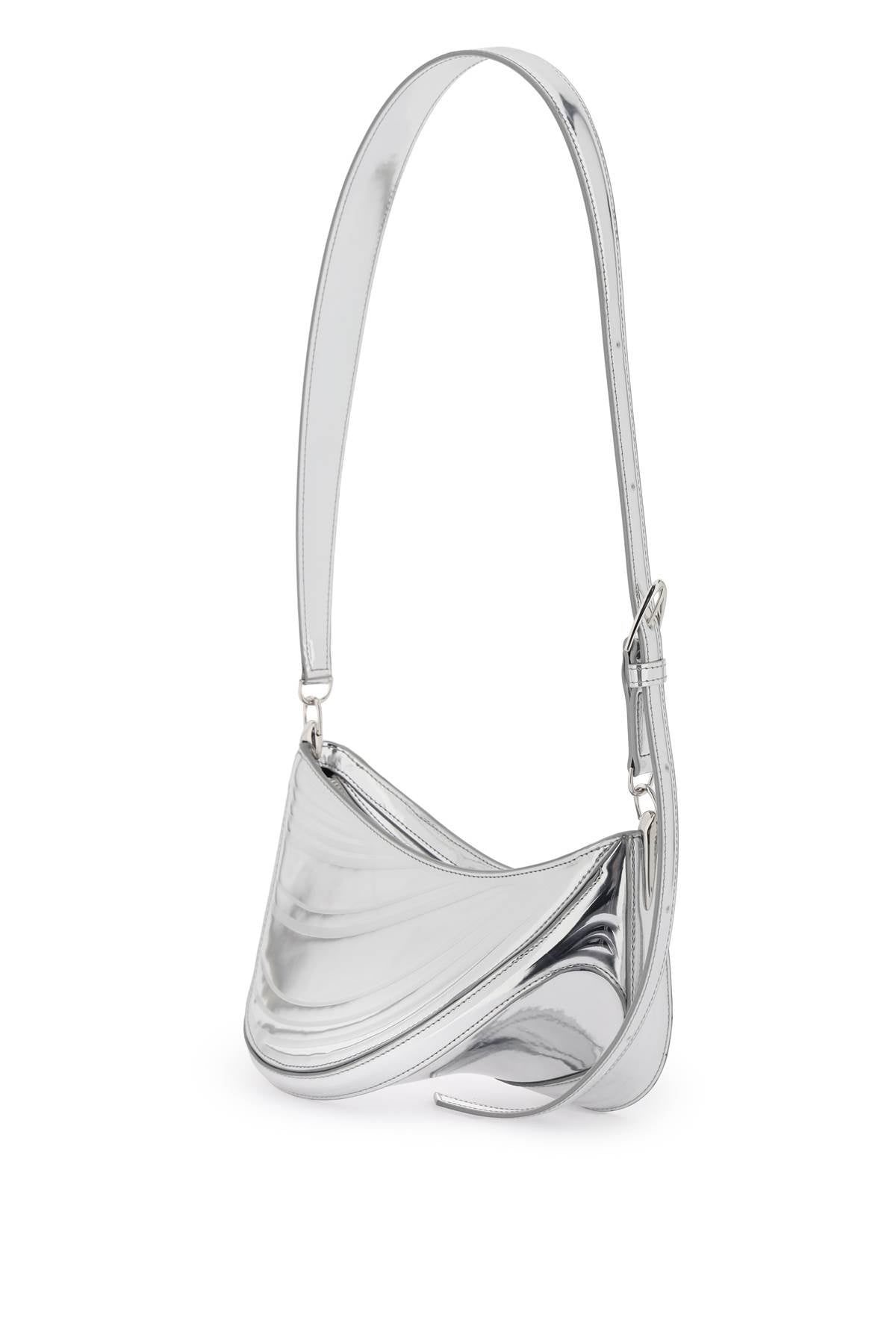 Small Spiral Curve 01 Bag  - Silver