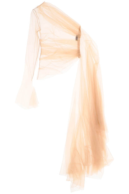 One-shoulder Tulle  - Neutro