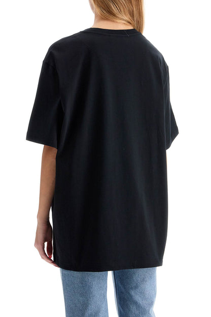 'oversized T-shirt  - Black