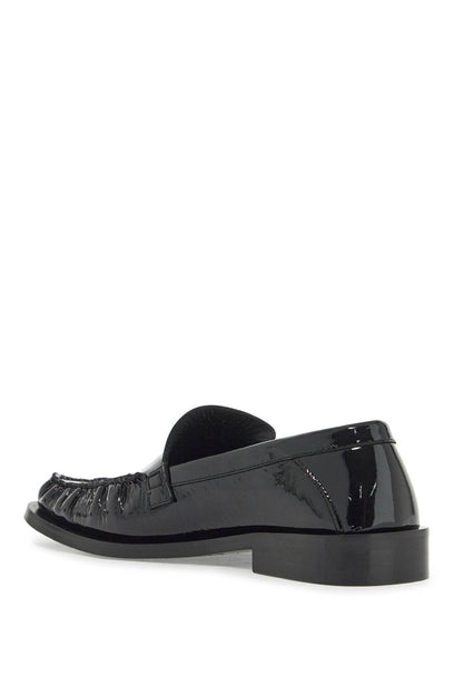 "charles Patent Leather Loafers  - Black