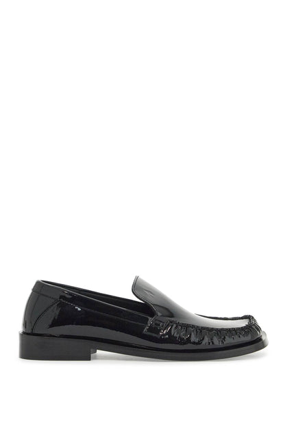 "charles Patent Leather Loafers  - Black