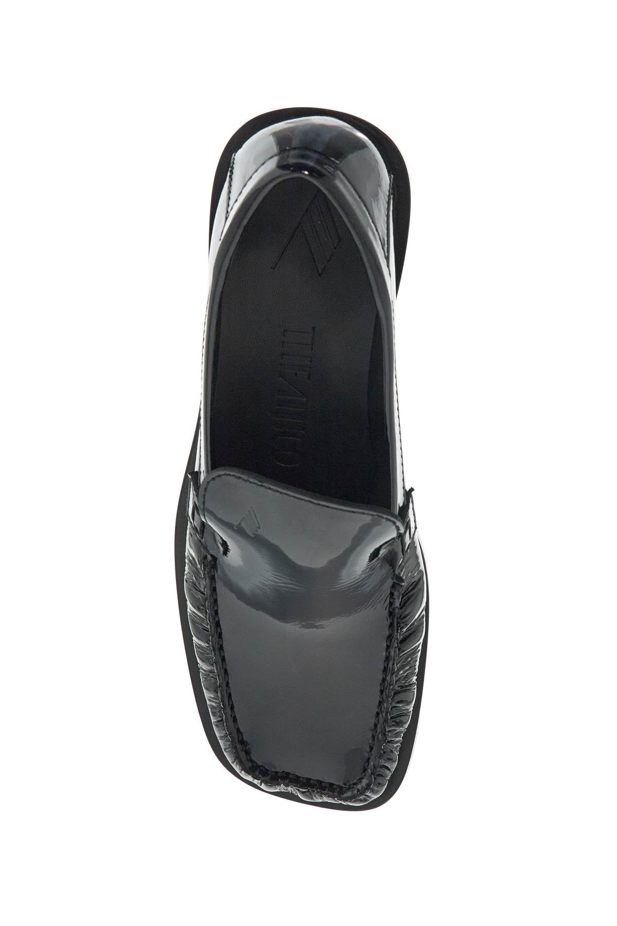 "charles Patent Leather Loafers  - Black