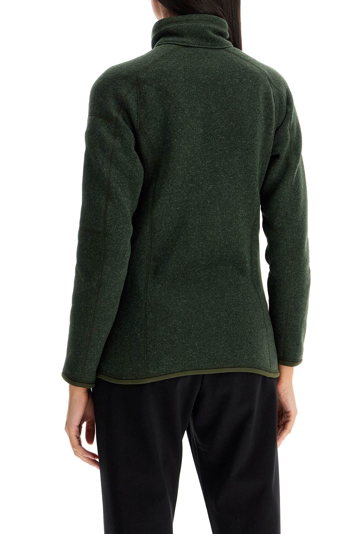 Women's Better Sweater Jacket With Zipper  - Verde