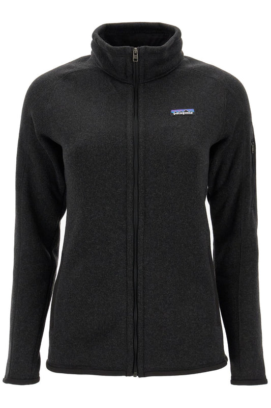 Women's Better Sweater Jacket With Zipper  - Nero