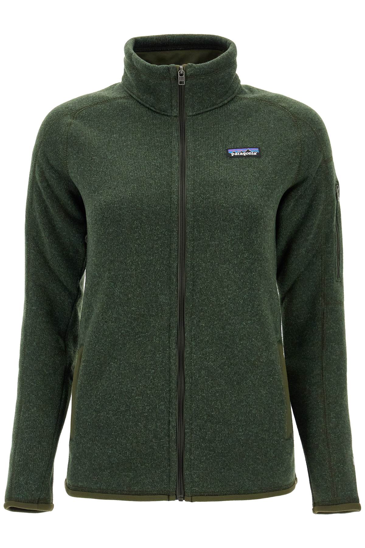 Women's Better Sweater Jacket With Zipper  - Verde