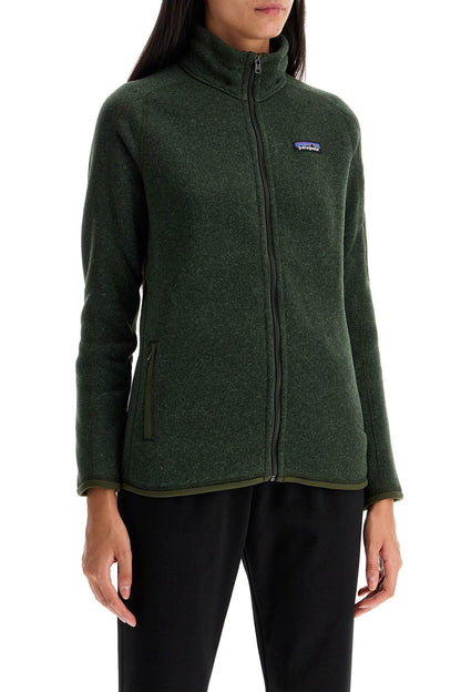 Women's Better Sweater Jacket With Zipper  - Verde