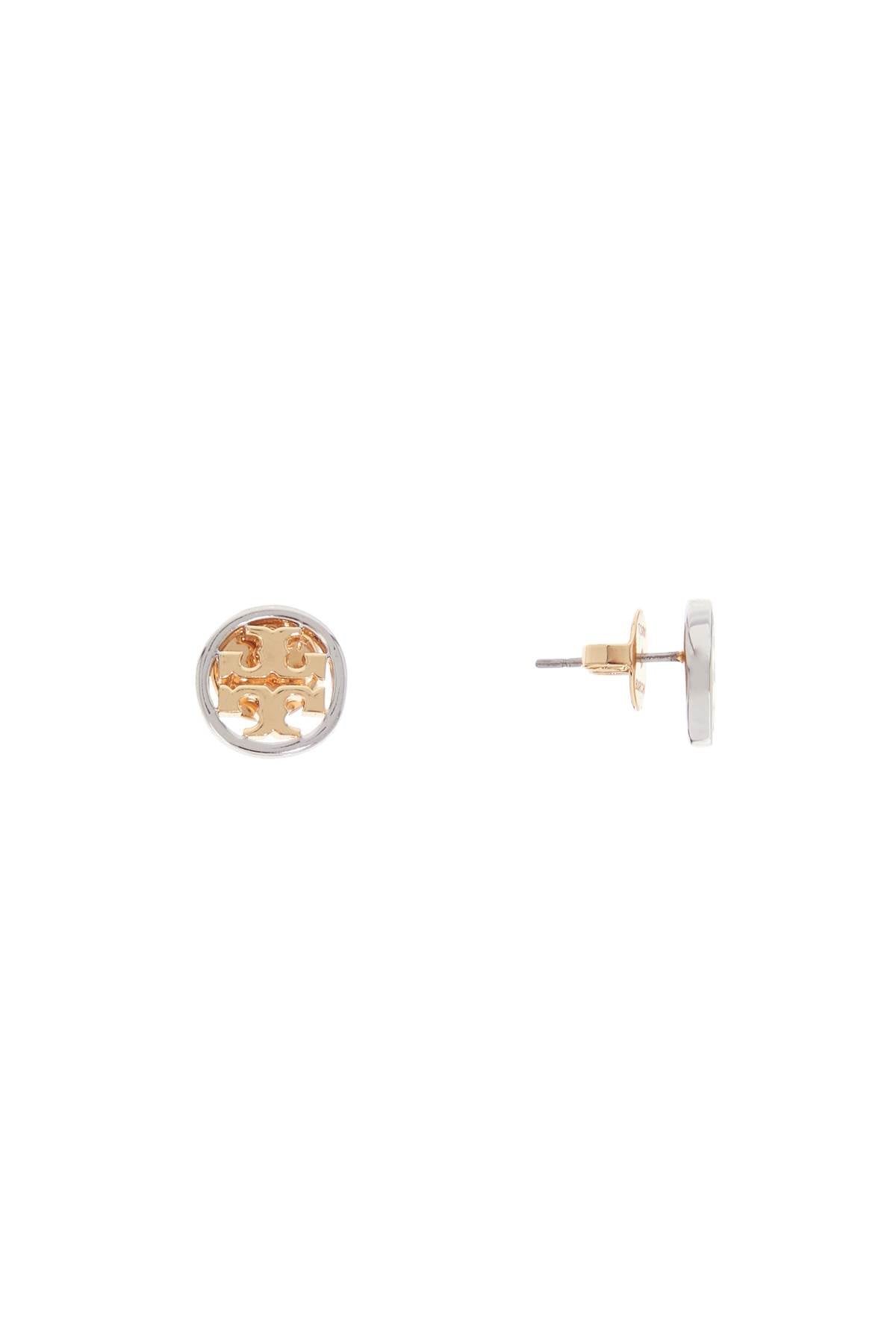 Miller Button Earrings In Italian Style  - Gold