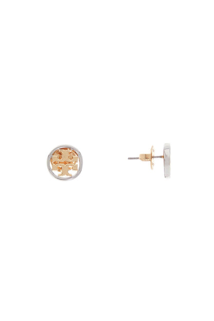 Miller Button Earrings In Italian Style  - Gold