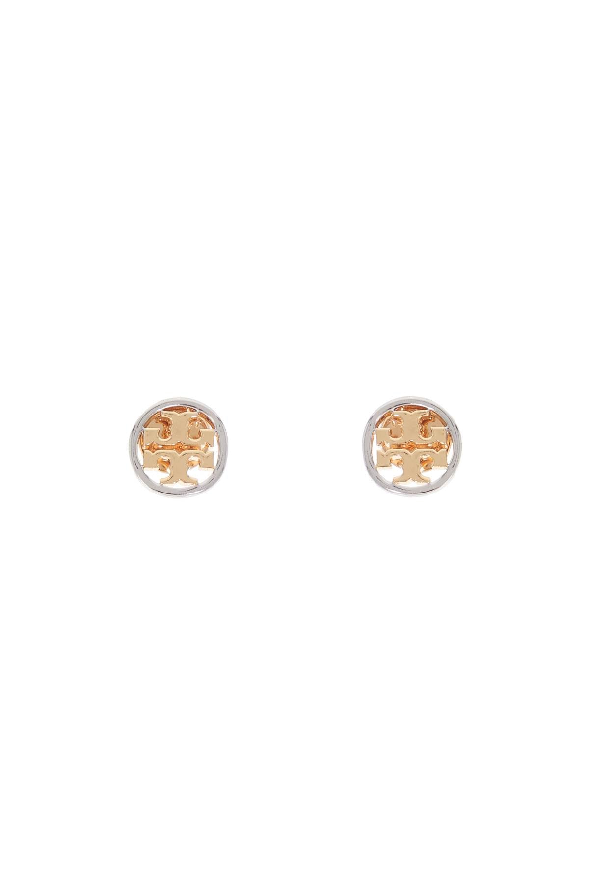 Miller Button Earrings In Italian Style  - Gold