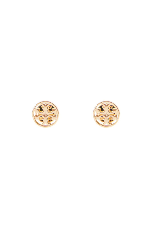 Miller Button Earrings In Italian Style  - Gold