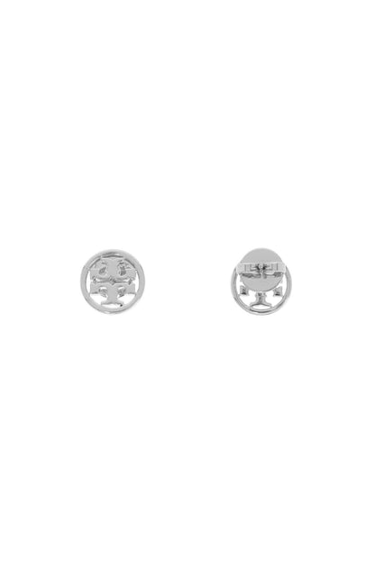 Miller Stud Earrings With Studded  - Silver