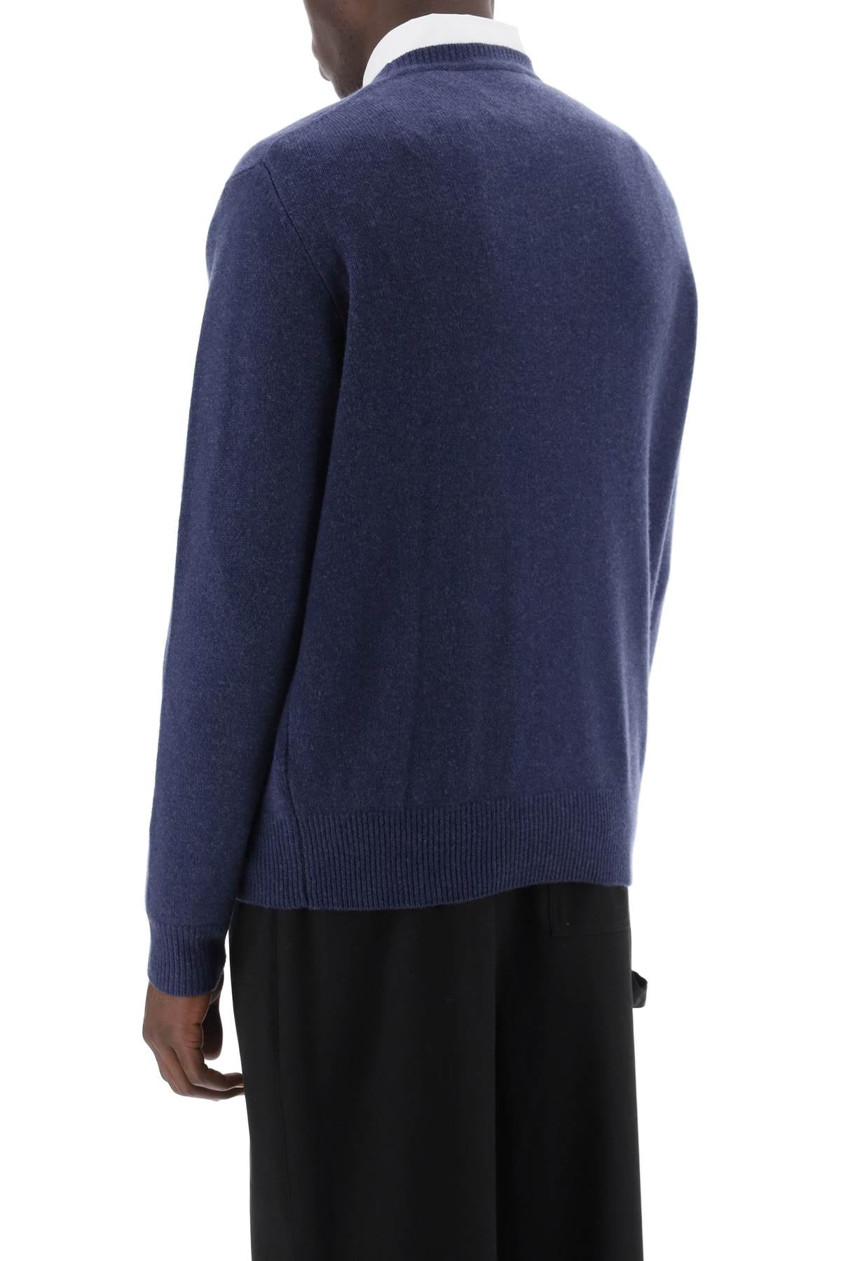 Alex Merino Wool Sweater  - Blue