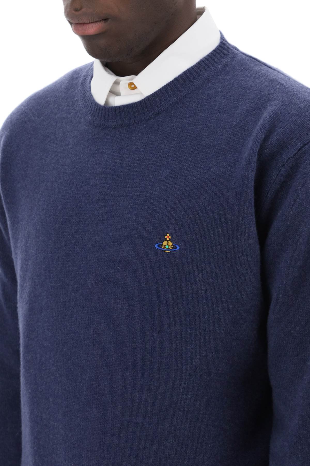 Alex Merino Wool Sweater  - Blue