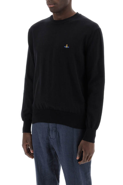 Cotton Alex Pullover Sweater  - Black