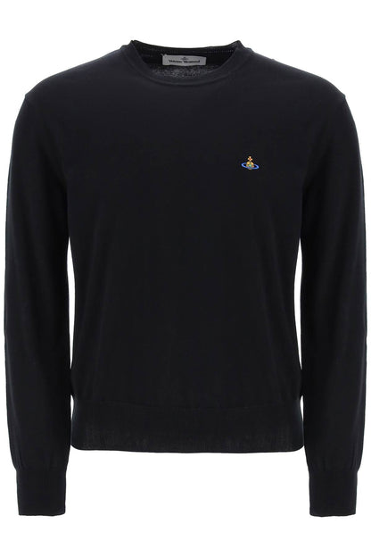 Cotton Alex Pullover Sweater  - Black