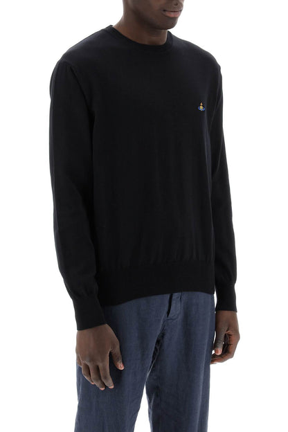 Cotton Alex Pullover Sweater  - Black