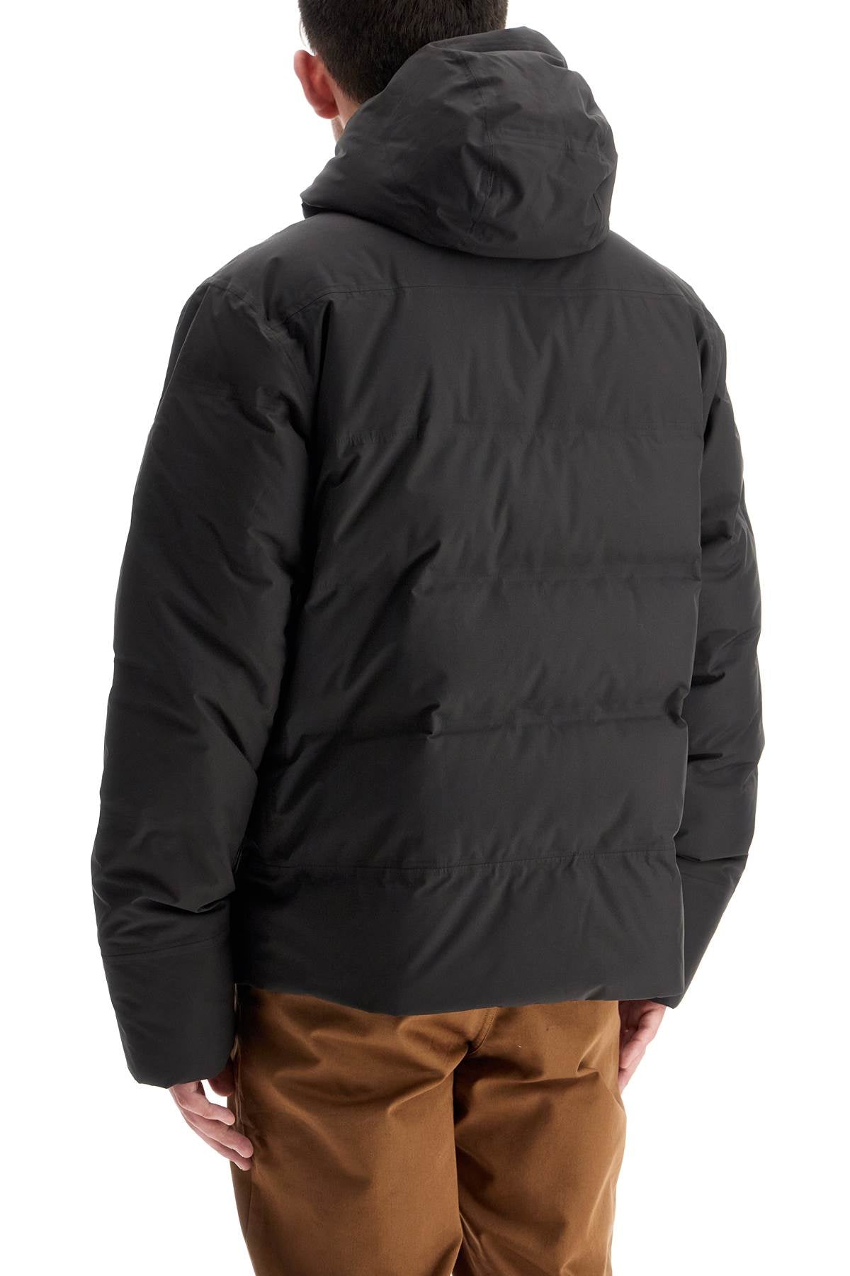 "jackson Glacier Hooded Down Jacket  - Black