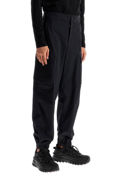 Hardshell Cargo Pants For Rugged  - Black