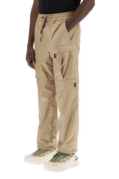 Convertible Ripstop Pants In Italian  - Beige