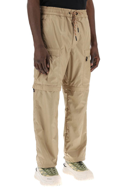 Convertible Ripstop Pants In Italian  - Beige