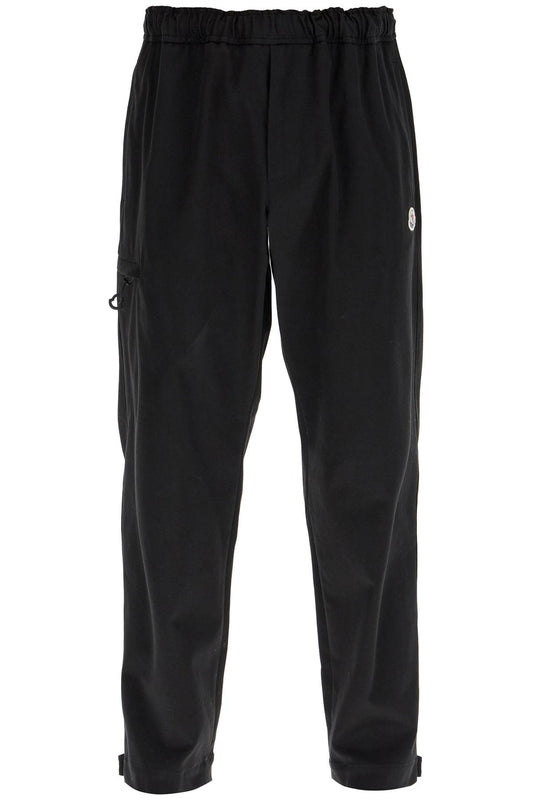 Gabardine Joggers  - Black