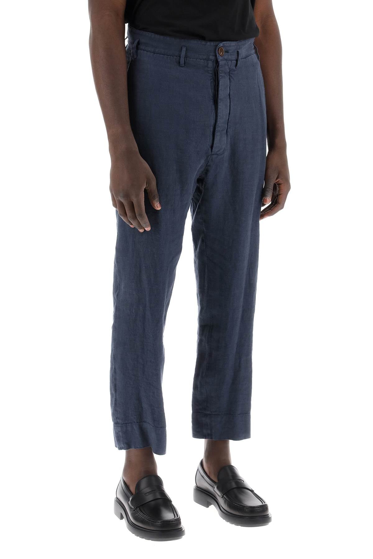 Cropped Cruise Pants  - Blue