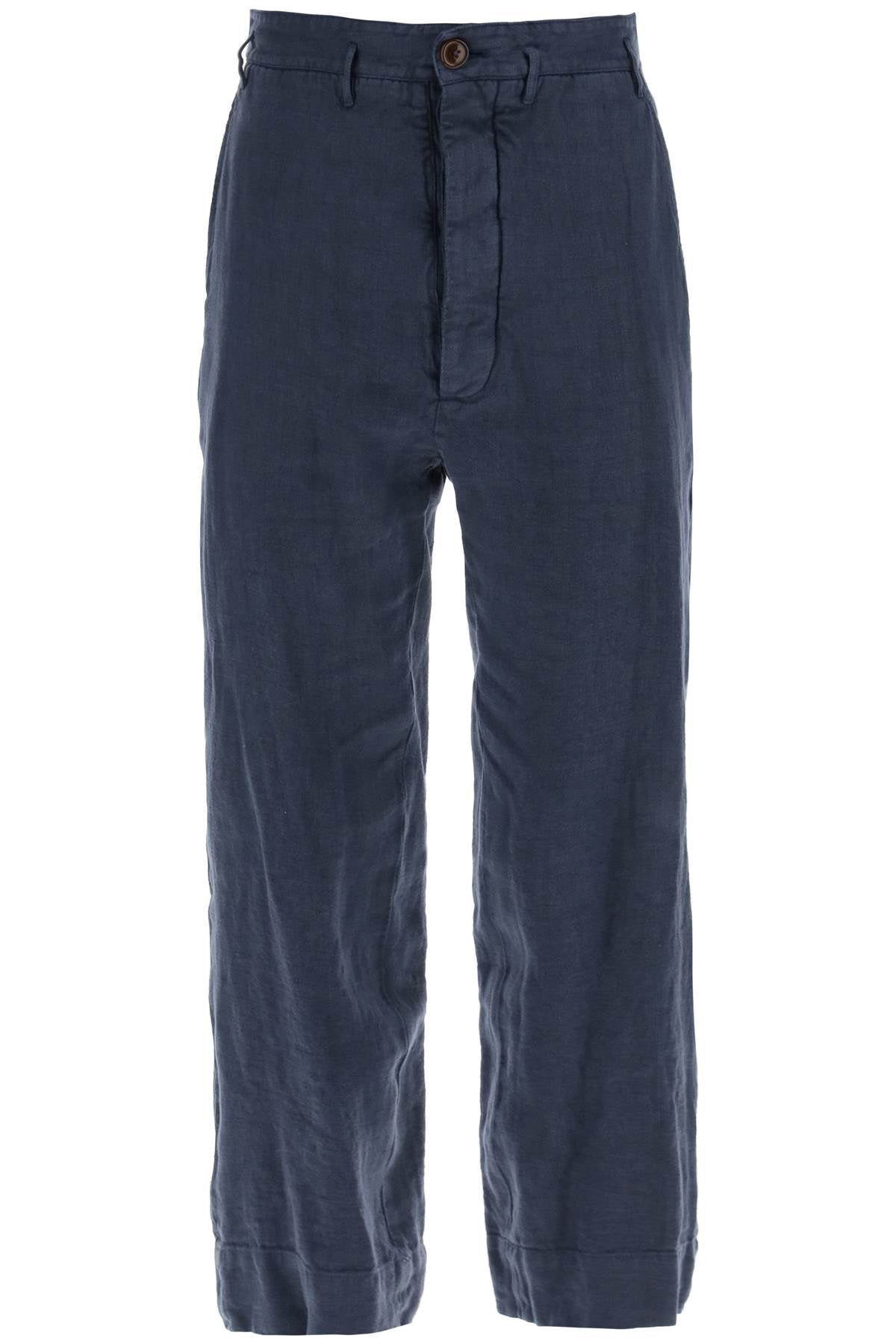 Cropped Cruise Pants  - Blue