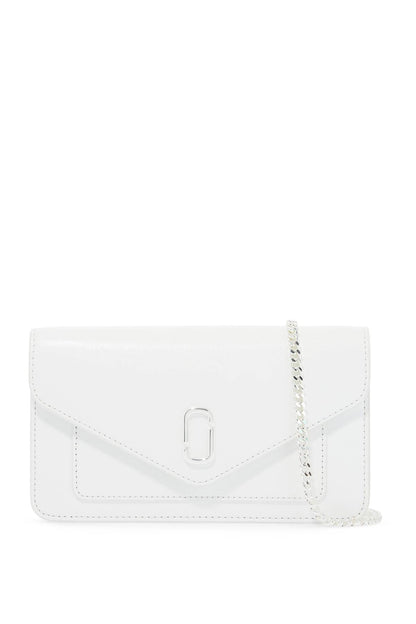 Mini Crossbody Chain Wallet Bag  - White