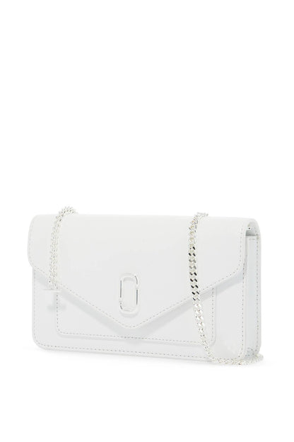 Mini Crossbody Chain Wallet Bag  - White