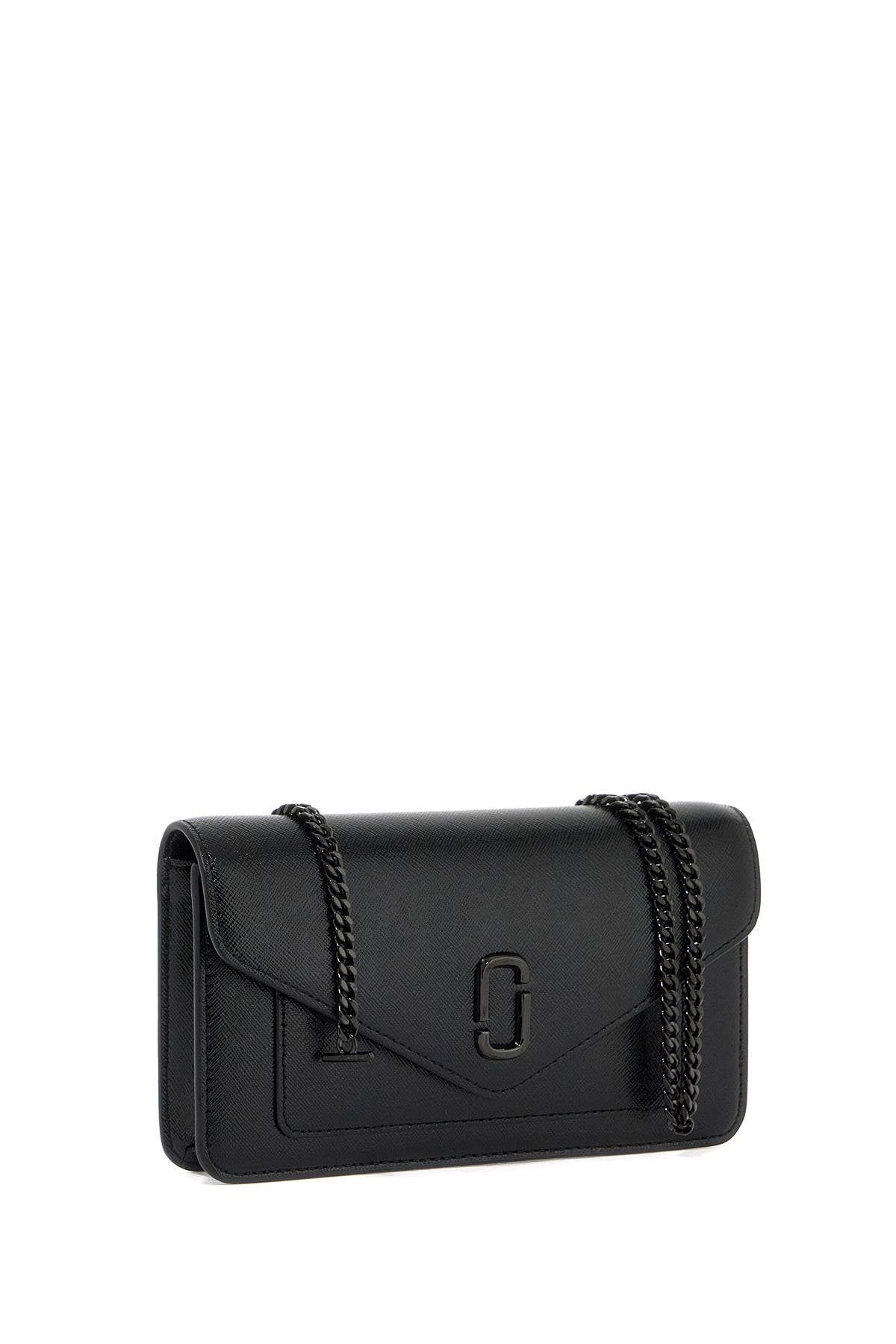 Mini Crossbody Chain Wallet Bag  - Black