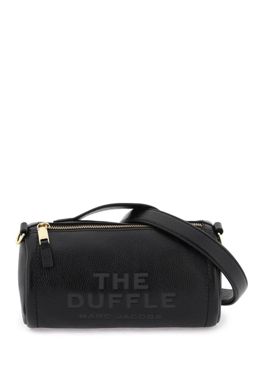 The Leather Duffle Bag  - Black