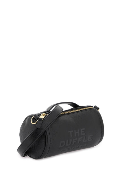 The Leather Duffle Bag  - Black