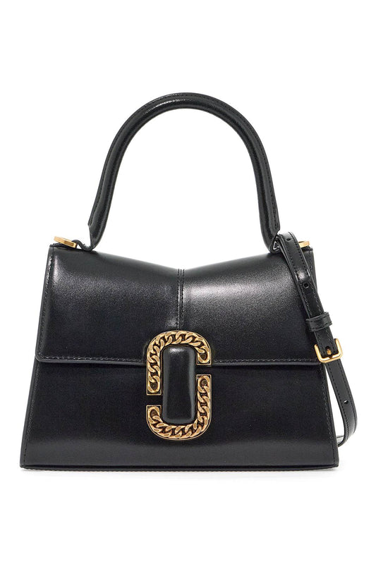 The St. Marc Top Handle Handbag  - Black