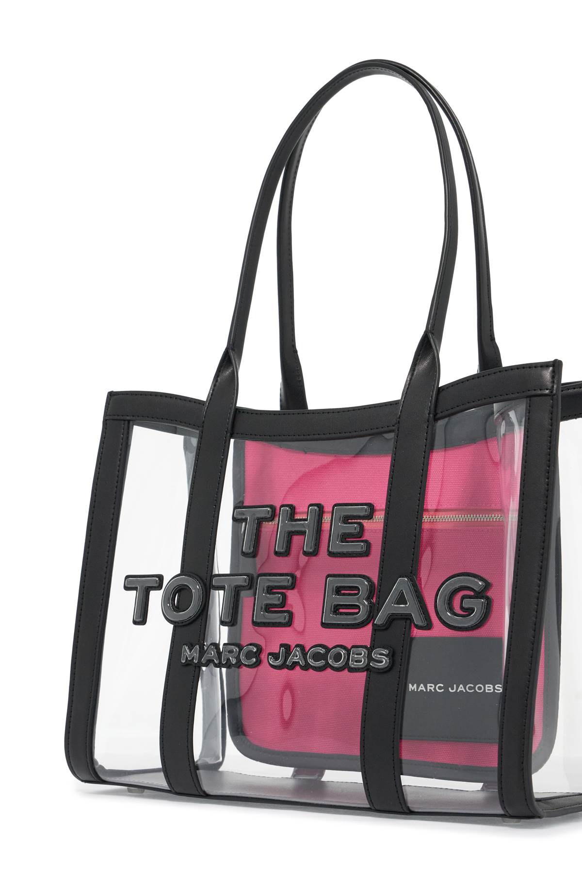 The Clear Medium Tote Bag - B  - Black