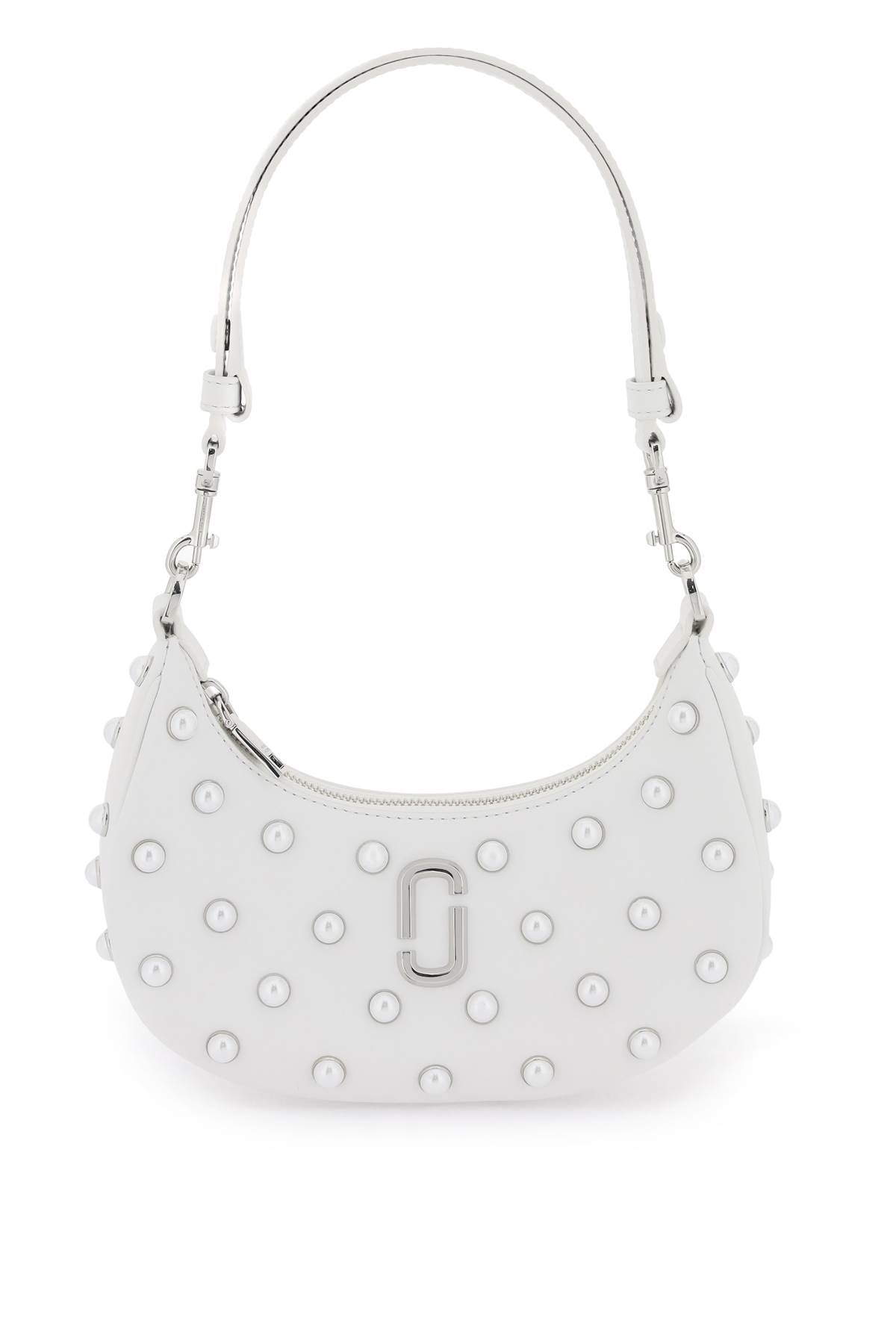 The Pearl Small Curve Bag  - White